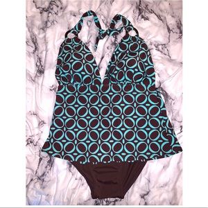 Jamaica Bay two piece tankini EUC